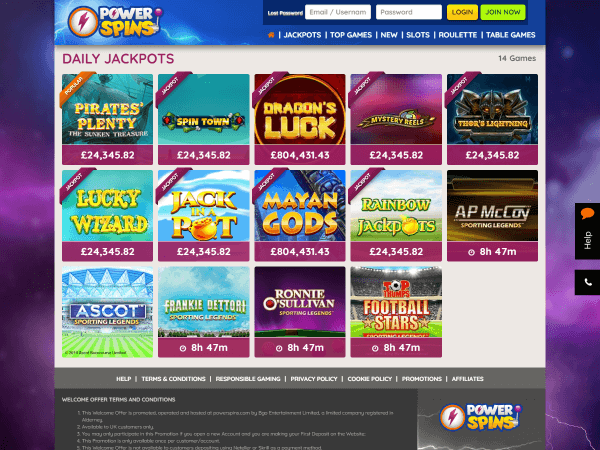 Power Spins Review - Power Up for No Wager Free Spins | No Wagering