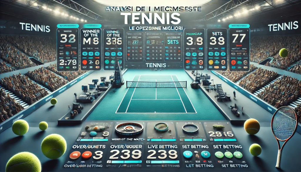 Analisi dei Mercati Scommesse Tennis: Le Opzioni Migliori