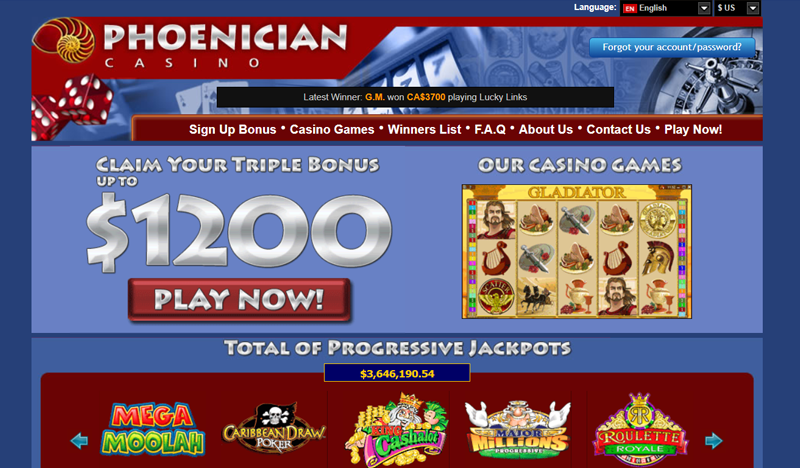 Review about Phoenician Casino - GamingZion