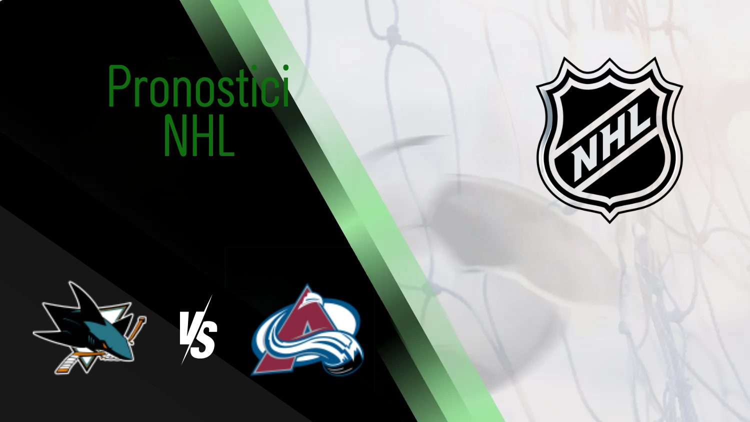 Pronostico San Jose Sharks vs Colorado Avalanche