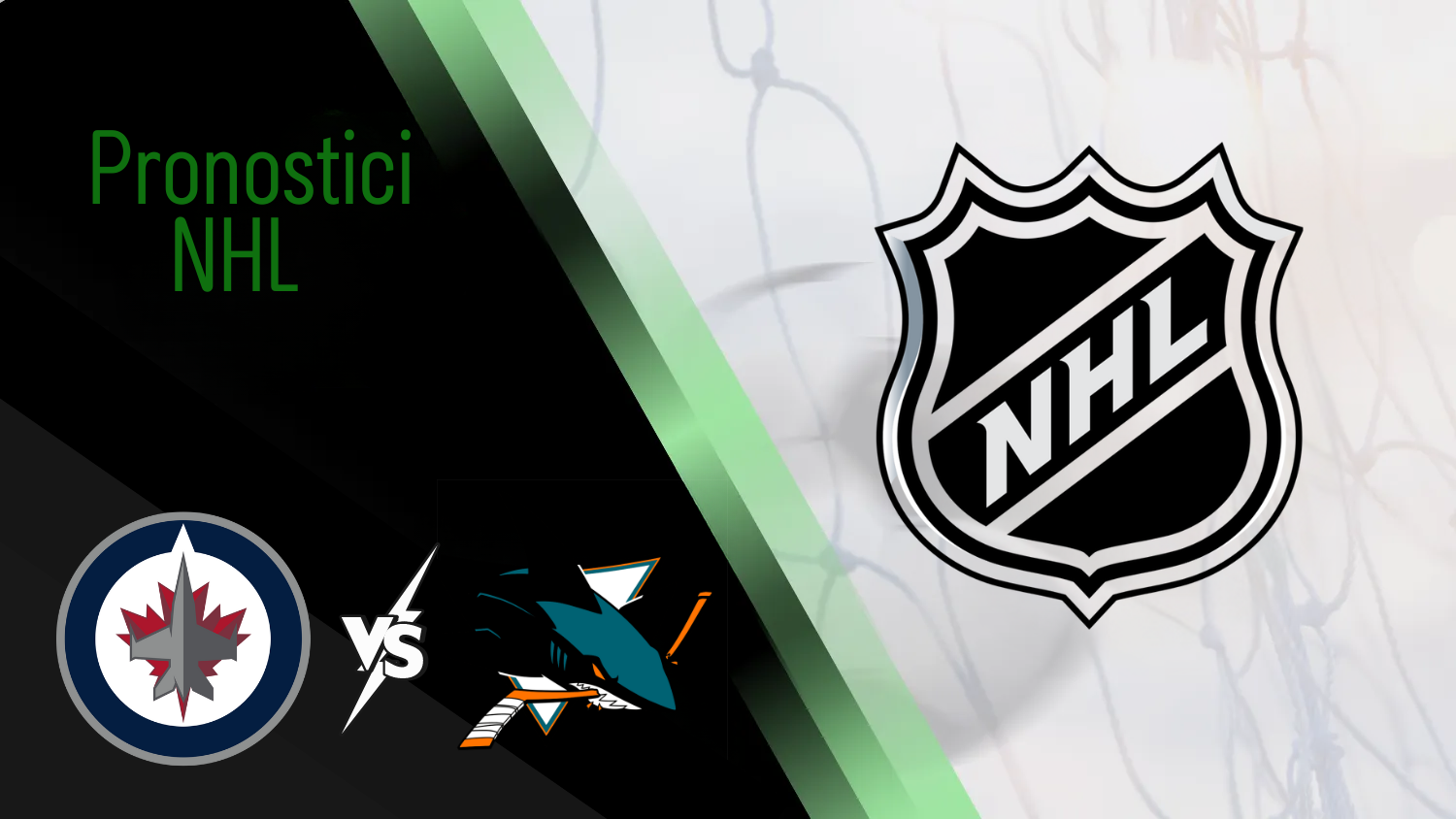 Pronostico Winnipeg Jets vs San Jose Sharks NHL