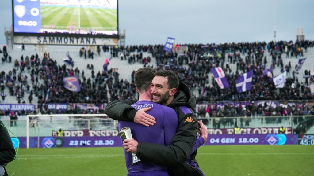 Cataldi segna il gol vittoria e lo dedica a Bove: "Te la scaravello all'incrocio, quanto manchi allo stadio"