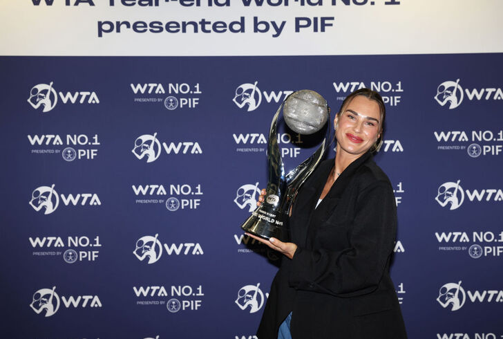 Tutti i premi WTA: Sabalenka Giocatrice dell'Anno