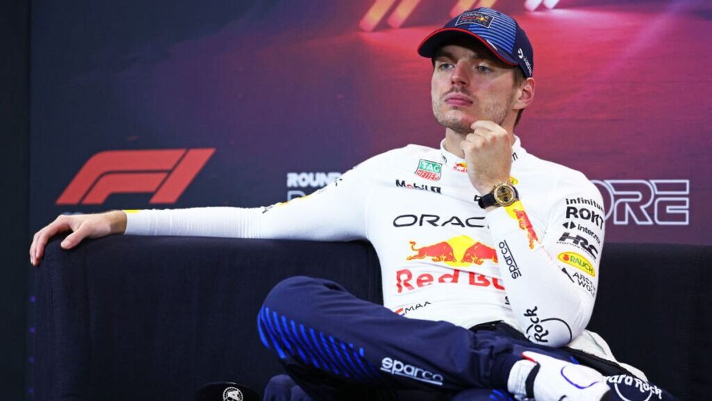 Verstappen affronterà la punizione in Ruanda per l'insulto pronunciato a Singapore