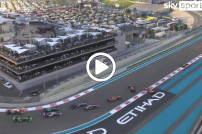 Verstappen e Piastri si sfiorano alla partenza: il via del GP di Abu Dhabi [VIDEO]