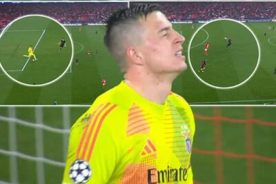 Benfica-Barcellona, l'incredibile errore di Trubin. VIDEO