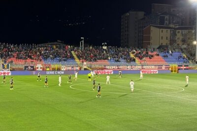 Black out a Benevento, il Potenza segna tre gol. Doppietta di Caturano