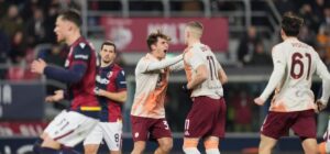 Bologna-Roma termina 2-2: gol di Saelemaekers, Dallinga e Ferguson, Dovbyk segna su rigore al 96'