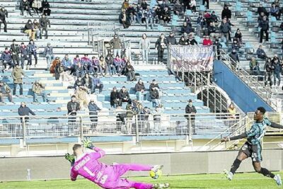 Caduta del Francioni contro l'Avellino