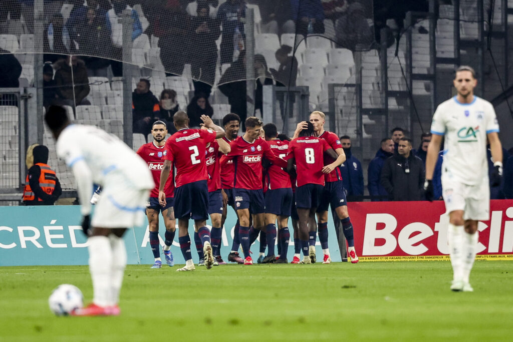 Coppa di Francia - OM 1-1 (scheda 3-4) Lille: tattica e giocatori