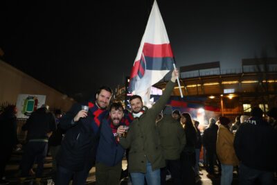 Cori e caroselli al Dall’Ara: “Abbiamo scritto la storia”