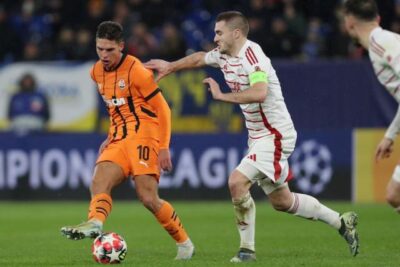 Dopo una notte difficile contro lo Shakhtior Donetsk, Brendan Chardonnet sta ancora imparando ad alto livello