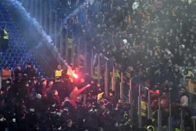 Europa League: come Francoforte di Roma-Eintracht: Fan Randals ha oscurato la partita | sport