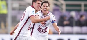 Fiorentina-Torino 1-1: Gol di Kean e Gineitis