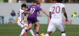 Fiorentina-Torino 1-1: Kean non basta, i granata rimontano in dieci con Gineitis