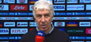 Gasperini commenta in diretta tv dopo Atalanta-Napoli: "Faccio veramente fatica..."