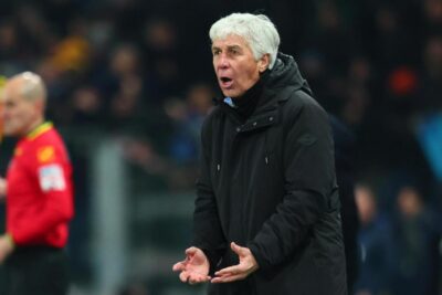 Gasperini prima di Atalanta-Sturm Graz