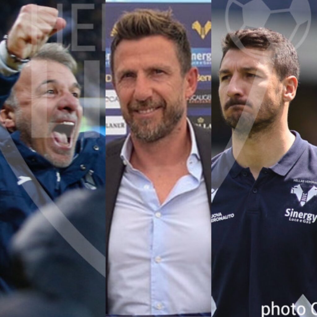 Hellas Verona: il trittico degli ex - Baroni, Di Francesco e Bocchetti