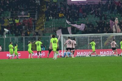 I rosa offrono un tempo e due reti al Pisa. Inutile il gol di Brunori