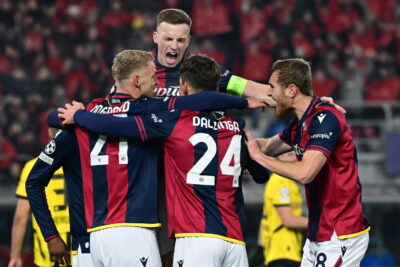 Il Bologna supera il Borussia Dortmund e conquista la sua prima vittoria in Champions League