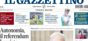 Il Gazzettino titola: "Udinese agile sotto la pioggia, il Como si gode una passeggiata in riva al lago"