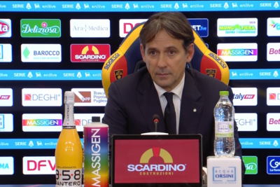 Inzaghi: “Barella, niente preoccupazioni. E sui profumati di Conte? Ecco la mia risposta…”