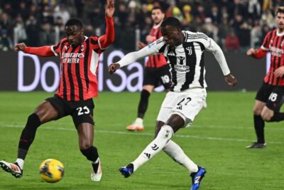 Juventus-Milan 2-0: gol di Mbangula e Weah