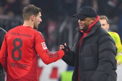 Kompany adelt Goretzka: "Mit den Füßen reagiert, nicht mit Worten" | 29-Jähriger meldet sich zurück