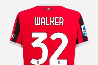 Kyle Walker ha scelto la maglia rossonera numero 32