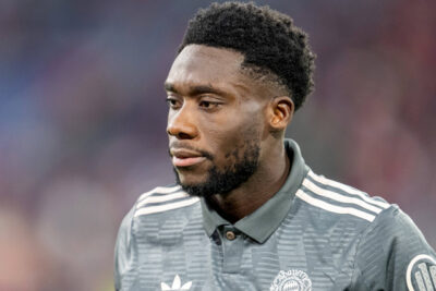 L'FC Bayern dovrà essere senza ferito Alphonso Davies per un periodo di tempo più lungo