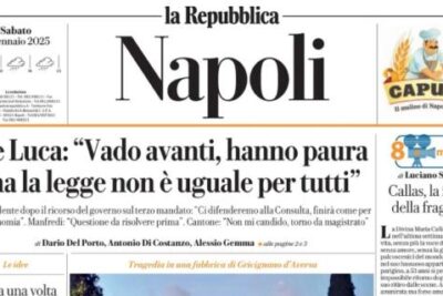 La Repubblica (ed. Napoli): "Kvara, tifosi rassegnati: 'Delusione umana e tecnica'"