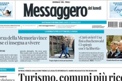 La Roma ribalta il risultato, l'Udinese cede. Il Messaggero Veneto titola: "Lucca non è sufficiente"