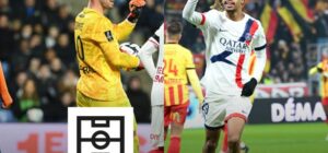 La squadra standard del 18° campionato di Ligue 1: Barcola, Lecomte, al-Tamari e Revencards (Ligue 1)