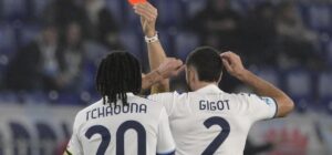 Lazio-Como: Tchaouna espulso con due ammonizioni in 59 secondi