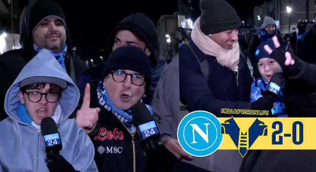 Napoli-Verona 2-0: l'entusiasmo dei tifosi partenopei, una grande festa al Maradona!