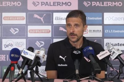 Palermo, Dionisi: «Il Pisa è favorito, ma noi daremo il massimo»