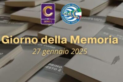 Serie C, iniziativa per commemorare il Giorno della Memoria: allenatori e vice riceveranno una copia di «Se questo è un uomo»