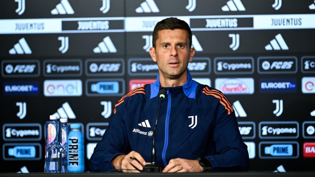 Thiago Motta in conferenza prima del derby Torino-Juventus