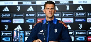 Thiago Motta in conferenza prima del derby Torino-Juventus