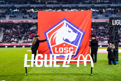 Il proprietario dei militanti LOSC per la ligue 1 su un singolo canale - Francia - Lille