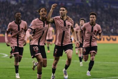 Di nuovo in figure sulla vittoria del PSG contro OL