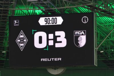 Fans di Gladbach: Escape e incoraggiamento di massa in 0: 3 contro Augsburg