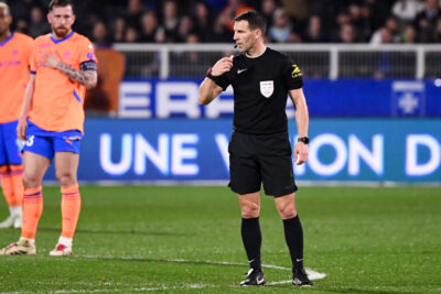 Ligue 1: pneumatici perforati per l'arbitro di Auxerre -om, un'indagine aperta