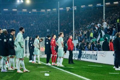 Mega-zoff! Werder-Ultras inizia a squadra dopo la Coppa DFB nella squadra!