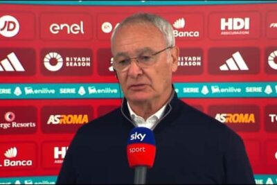 Ranieri dopo Roma Monza: 'Rimango fermo sulle mie decisioni future, concentriamoci su una buona prestazione'