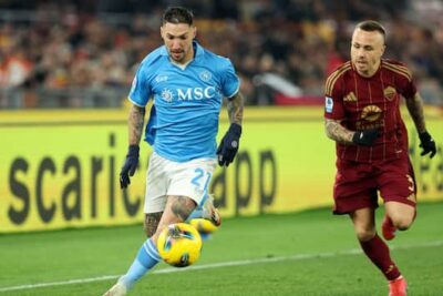 Roma-Napoli 1-1: Gol e Highlights con Angelino che risponde a Spinazzola al 92'