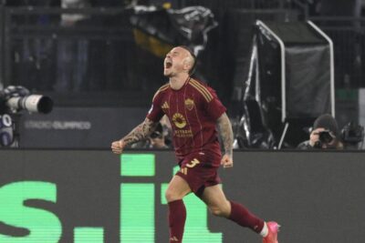 Roma-Napoli 1-1: gol di Spinazzola e Angelino