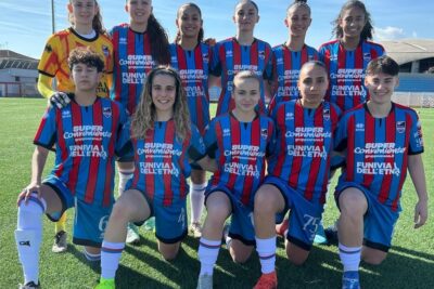 Serie C, le ragazze del Catania segnano tre gol contro la Nitor Brindisi