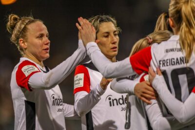 Spettacolare gioco di alto livello: donne di Francoforte Eintracht che hanno segnato i segni di esclamazione nella lotta del titolo | Hessenschau.de