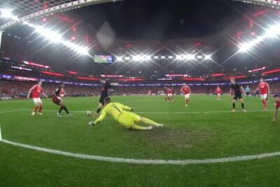 Benfica-Barcellona: Trubin protagonista con una tripla parata su Lewandowski e Yamal. Video